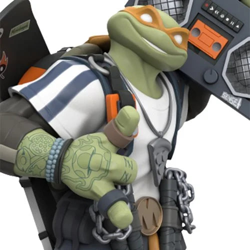 Teenage Mutant Ninja Turtles x ClogTwo Urban Combat Michelangelo Statue