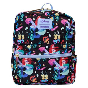 The Little Mermaid 35th Anniversary Life Is The Bubbles All Over Print Mini-Backpack