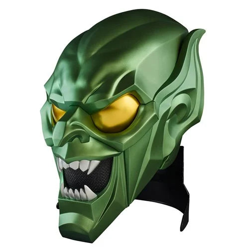 Spider-Man: No Way Home Marvel Legends Series Green Goblin Premium Roleplay Helmet Prop Replica