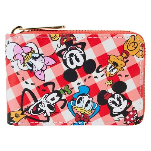 Mickey and Friends Picnic Accordion Wallet